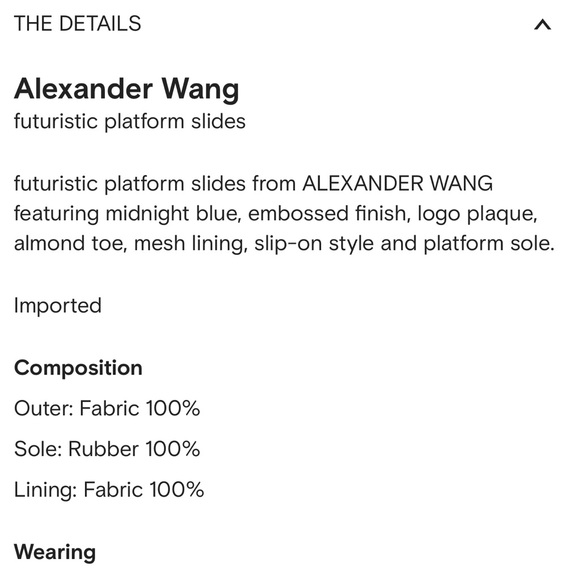 Alexander Wang silver futuristic platform slides IT39 - Picture 2 of 4